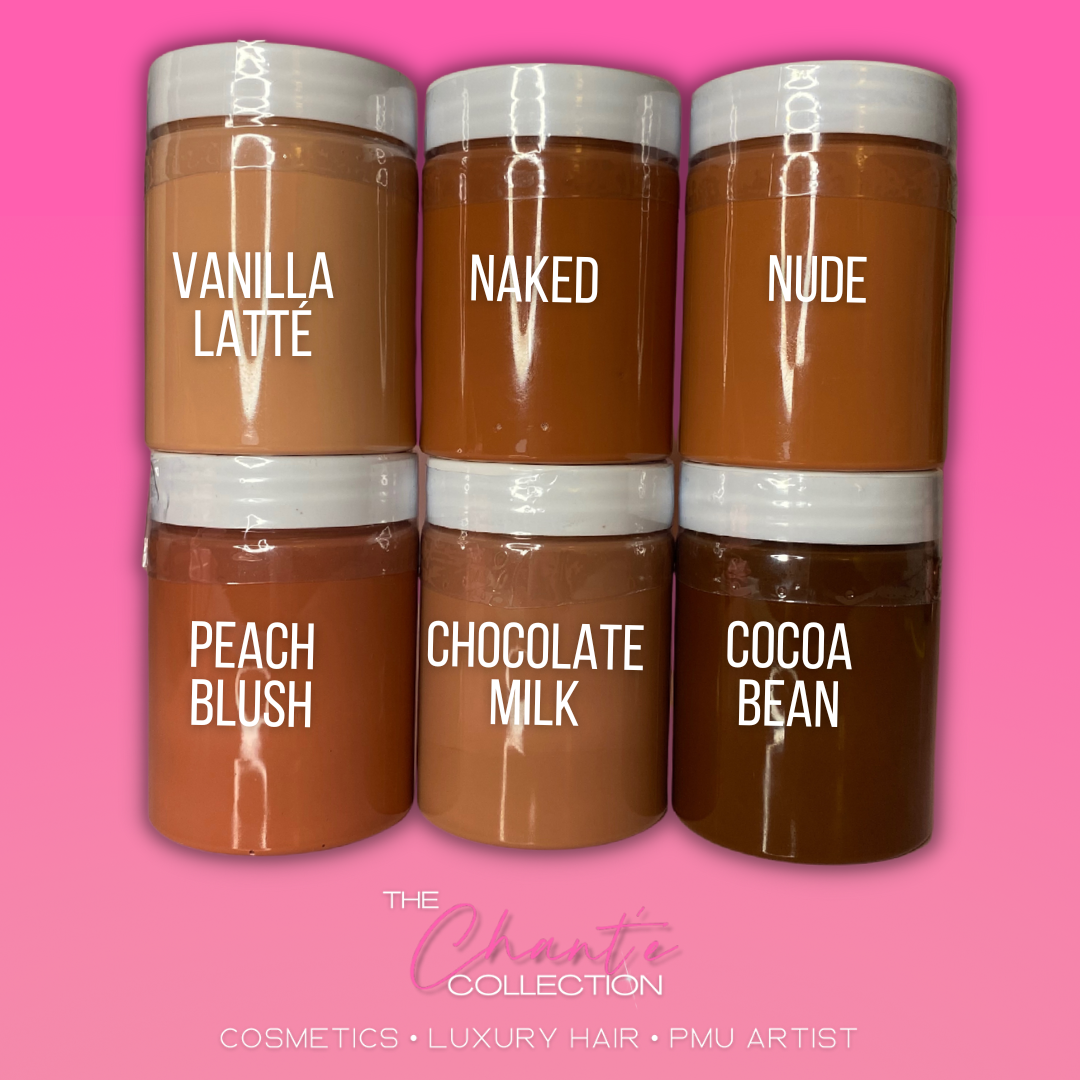 4oz & 8oz Pigmented & Nude Lip Gloss Jars
