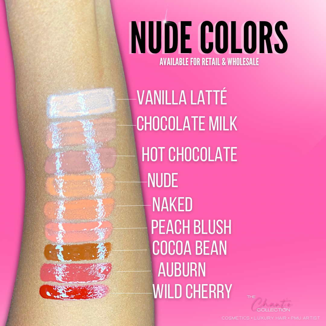 4oz & 8oz Pigmented & Nude Lip Gloss Jars